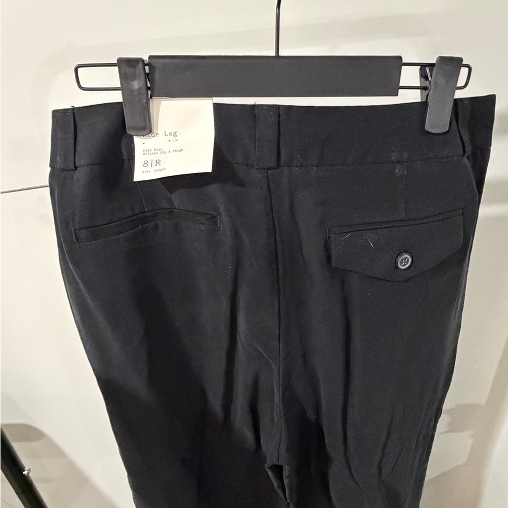 a new day Women's Black Wide Leg Pants - Picture 4 of 4